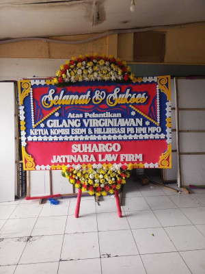 Papan Bunga Gedung Pewayangan Kautaman Tmii
