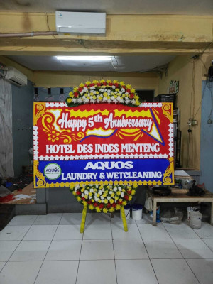 Papan Bunga Gedung Pewayangan Kautaman Tmii